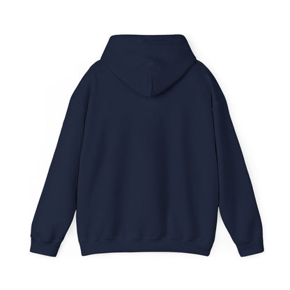 Unisex Heavy Blend™ Hoodie with 'Double Future' Design, Cozy Streetwear, Gift for Tech Lovers, Trendy Apparel, Casual Wear, Unisex Fashion