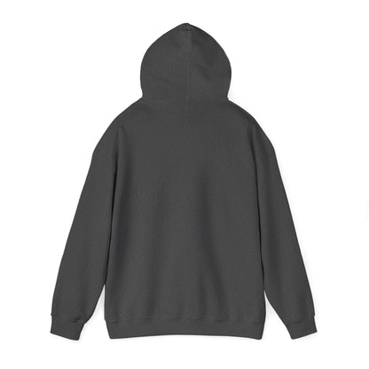 Unisex Heavy Blend™ Hoodie with 'Double Future' Design, Cozy Streetwear, Gift for Tech Lovers, Trendy Apparel, Casual Wear, Unisex Fashion
