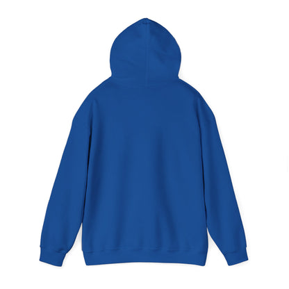 Unisex Heavy Blend™ Hoodie with 'Double Future' Design, Cozy Streetwear, Gift for Tech Lovers, Trendy Apparel, Casual Wear, Unisex Fashion
