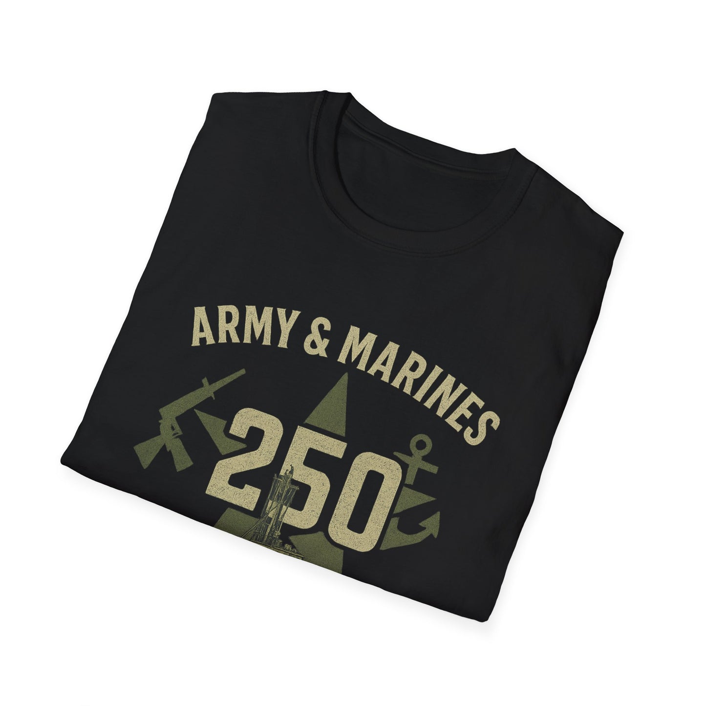 Army & Marines 250 Philadelphia Navy Tribute Tee