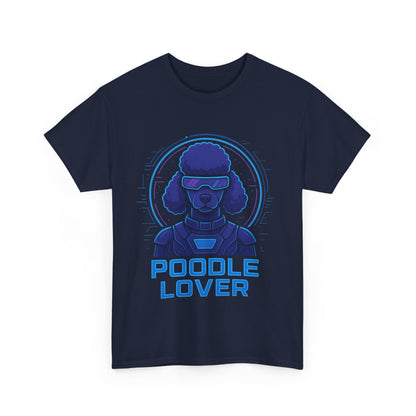 Poodle Lover Tee FUTURE modern, Unisex Cotton T-Shirt, Dog Lover Gift, Pet Owner Apparel, Stylish Canine Top, Casual Everyday Wear