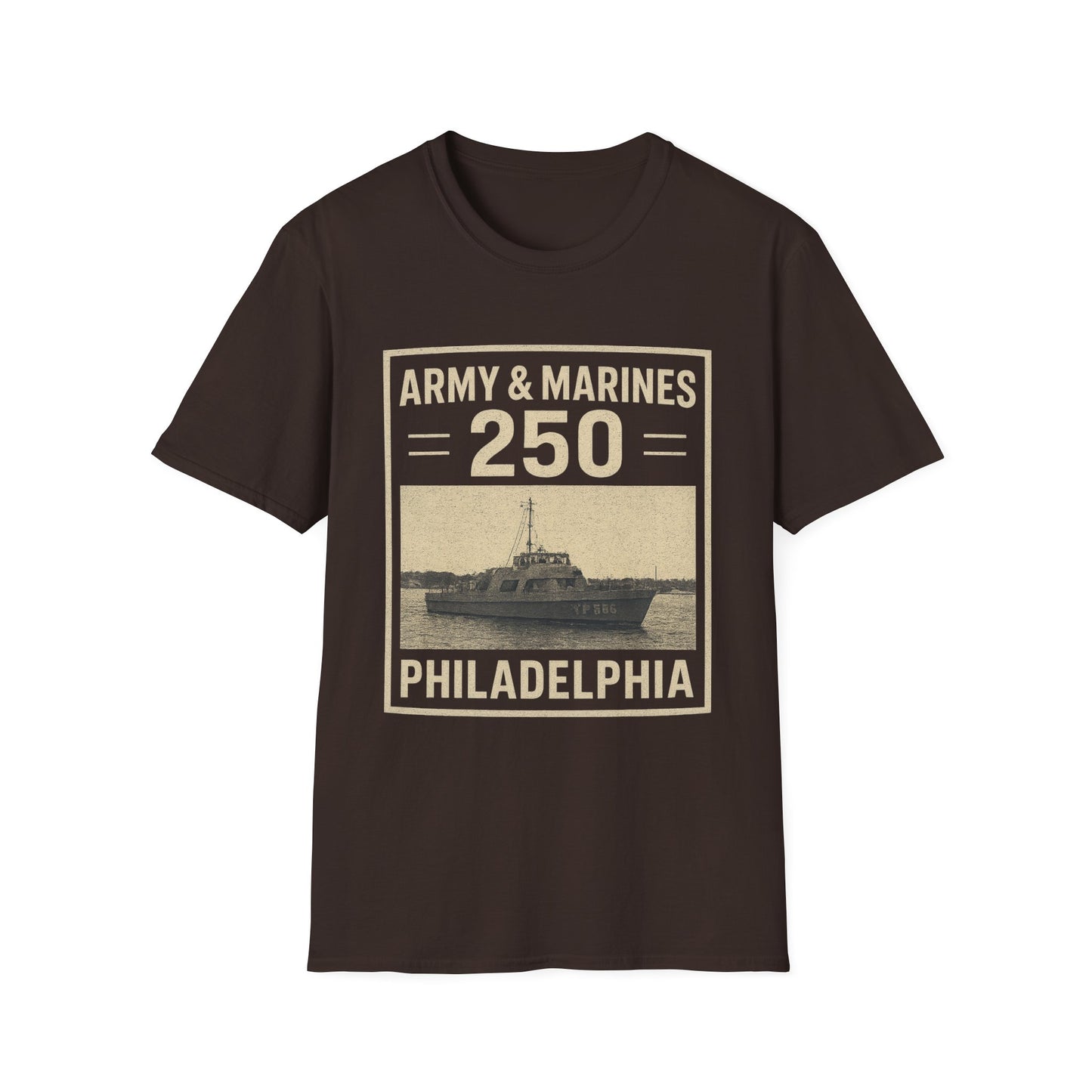Philly Camden Navy 250th Celebration Shirt
