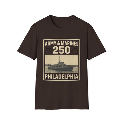 Philly Camden Navy 250th Celebration Shirt