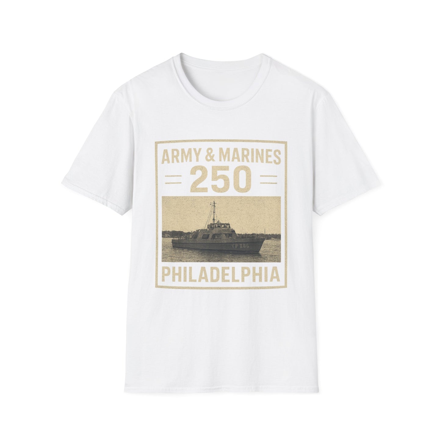 Philly Camden Navy 250th Celebration Shirt