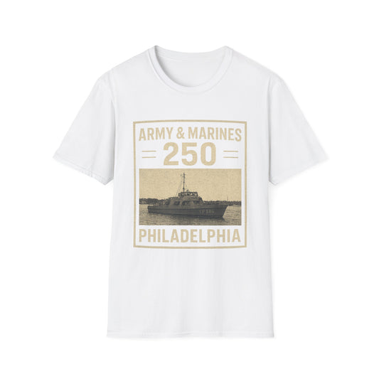 Philly Camden Navy 250th Celebration Shirt
