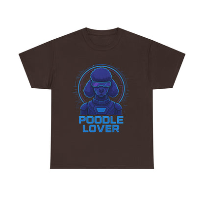 Poodle Lover Tee FUTURE modern, Unisex Cotton T-Shirt, Dog Lover Gift, Pet Owner Apparel, Stylish Canine Top, Casual Everyday Wear
