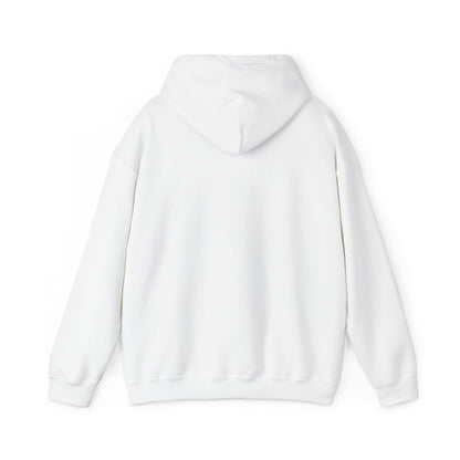 Unisex Heavy Blend™ Hoodie with 'Double Future' Design, Cozy Streetwear, Gift for Tech Lovers, Trendy Apparel, Casual Wear, Unisex Fashion