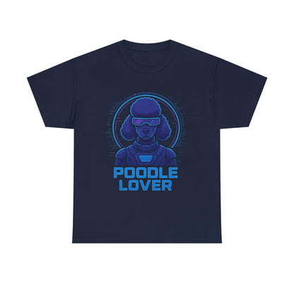 Poodle Lover Tee FUTURE modern, Unisex Cotton T-Shirt, Dog Lover Gift, Pet Owner Apparel, Stylish Canine Top, Casual Everyday Wear