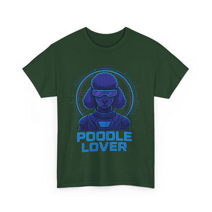 Poodle Lover Tee FUTURE modern, Unisex Cotton T-Shirt, Dog Lover Gift, Pet Owner Apparel, Stylish Canine Top, Casual Everyday Wear