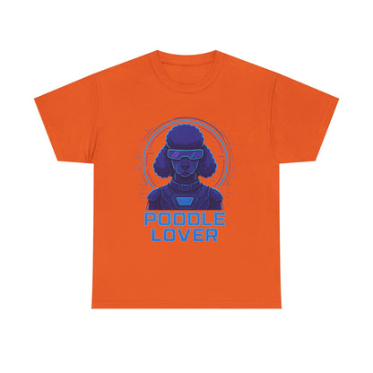 Poodle Lover Tee FUTURE modern, Unisex Cotton T-Shirt, Dog Lover Gift, Pet Owner Apparel, Stylish Canine Top, Casual Everyday Wear