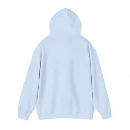 Unisex Heavy Blend™ Hoodie with 'Double Future' Design, Cozy Streetwear, Gift for Tech Lovers, Trendy Apparel, Casual Wear, Unisex Fashion