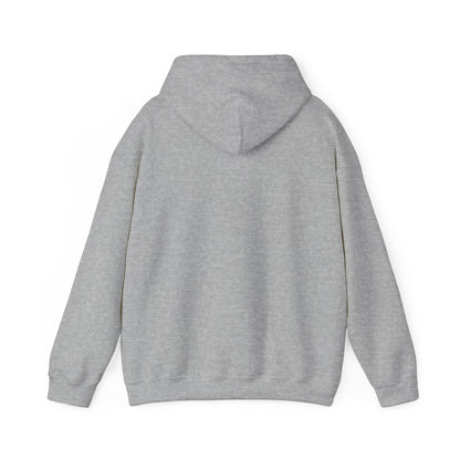 Unisex Heavy Blend™ Hoodie with 'Double Future' Design, Cozy Streetwear, Gift for Tech Lovers, Trendy Apparel, Casual Wear, Unisex Fashion